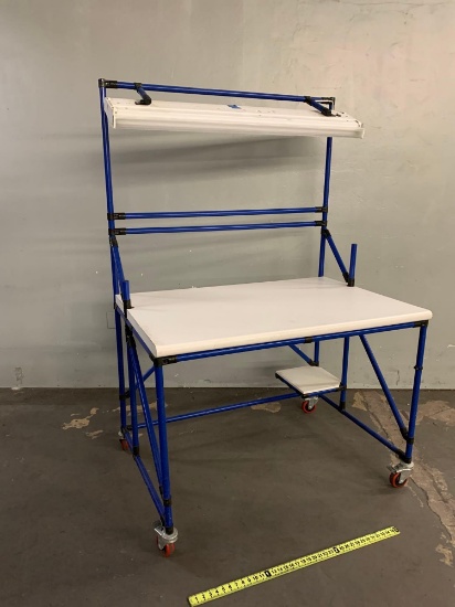 Creform Rolling Pipe Workbench 48" x 32" x 73"