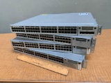 4pcs - Cisco Catalyst 3850 Series 48 Ports Network Switches