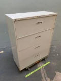 Metal File Cabinet with 4 Drawers 42.25