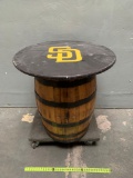 SD...Wine/ whiskey barrel round table/belly bar