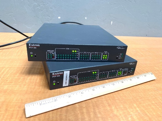 2pcs - Extron IPCP-505 IP Link Pro Control Processors
