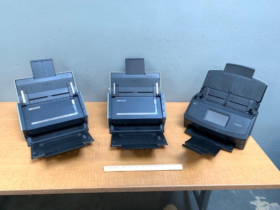 3pcs - Fujitsu USB Document Scanners ScanSnap S1500 / Scan Snap iX1600