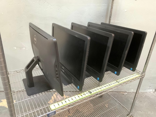 5pcs - Dell Optiplex 9030 23.8" AIO Intel i5-4590 3.0GHz 8GB DDR3 NO HD NO OS Wifi Bt HDMI