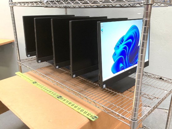 5pcs - Dell Optiplex 7460 AIO Intel i7-8700 3.2GHz 8GB DDR4 256GB SSD Wifi Bt HDMI Win11