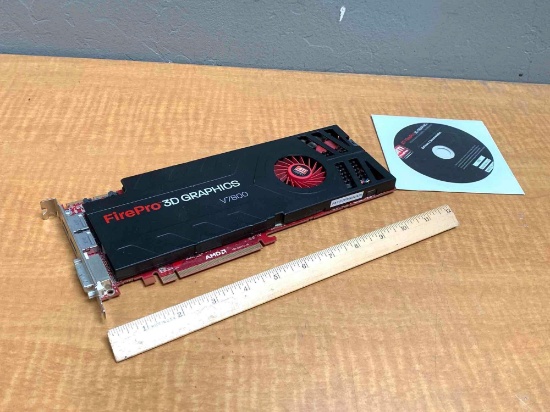 ATI FirePro 3D Graphics V7800 PCI-e Video Card 2GB