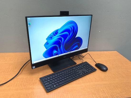 Dell Optiplex 7460 23.8" LCD AIO Intel i7-8700 3.2GHz 8GB DDR4 256GB SSD Wifi Bt HDMI Win 11