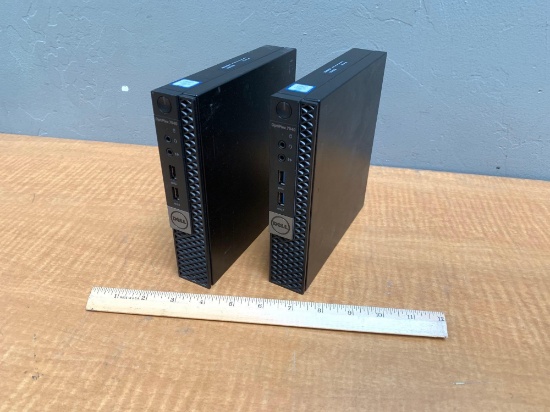 2pcs - Dell Optiplex 7040 mini PC Intel i5-6500 2.5GHz 8GB DDR4 500GB SATA Wifi Bt HDMI NO OS