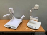 2pcs - Elmo P10 & AverVision PL50 Visual Document Cameras