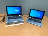 4pcs - Dell Inspiron 11 3000 Series Tablets Intel Pentium N3530 2.16GHz 4GB 500GB Wifi BT Win 10