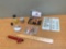 Electronics Components / Resistors / Wire Stripper / Desoldering Wick / Nickel Print