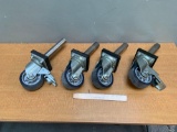 4pcs - Heavy Duty Ukai Tool Box Caster Wheels JH-130