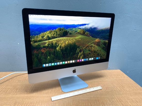 Apple iMac19,2 21.5" Retina 4k Intel i7-8700 3.2GHz 32GB 1TB AMD 2GB Wifi Bt Sonoma - 2019
