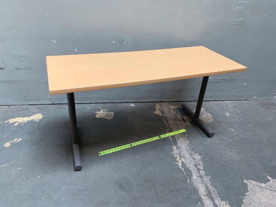 10pcs - OmniPacific Wood Top Tables 60" x 24" x 29"