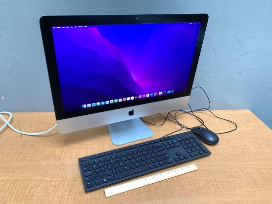 Apple iMac18,2 21.5" Retina 4k Intel i7-7700 3.6GHz 32GB DDR4 1TB Fusion AMD 4GB Monterey - 2017