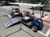 Yamaha Concierge Shuttle Wheelchair Accessible ADA Gas Powered Golf Cart 6 People