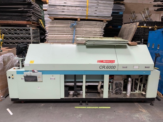 Manncorp CR-6000 6-Zone SMT Reflow Oven