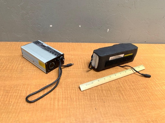 Powerizer LiFePO4 Battery Pack 51.2V / 3.3Ah Cells 26650 & Battery Charger