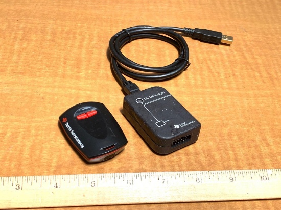 Texas Instruments cc2541 Wireless Bluetooth Keyfob with Debugger
