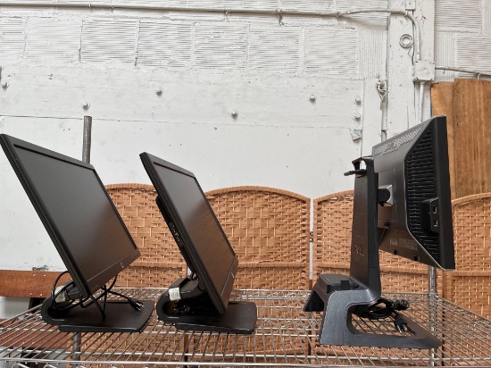 3pcs - Computer / LCD Monitors / HP / Dell