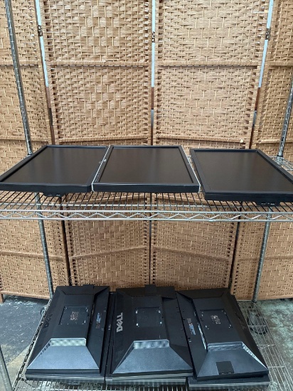 9pcs - Dell 22" Computer LCD Monitors NO STANDS