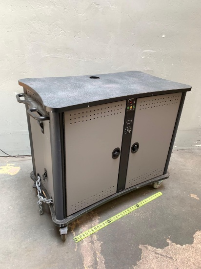 Spectrum 55177IDSR LT24 Rolling Laptop Storage / Charging Cart