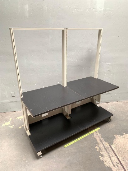 Rolling Laboratory WorkBench 72" x 31" x 78.5"