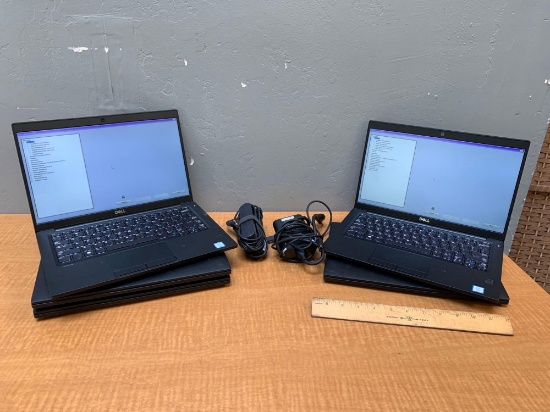 5pcs - Dell Latitude 7380 Laptops Intel i7-7600 2.8GHz 8GB DDR4 256GB Wifi Bt NO OS