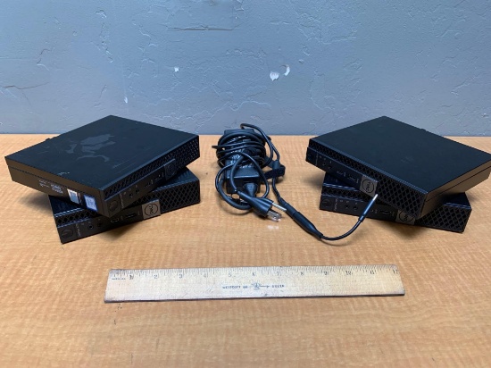 4pcs - Dell Optiplex 7070 Mini PC Intel i7-9700 2.0GHz 8GB DDR4 256GB SSD Wifi Bt DP Win11