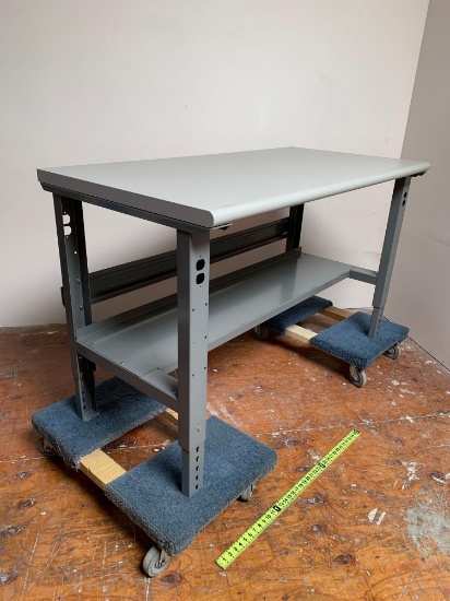 Uline H-1135 Industrial Workbench / Packing Table 60" x 30" x 37"
