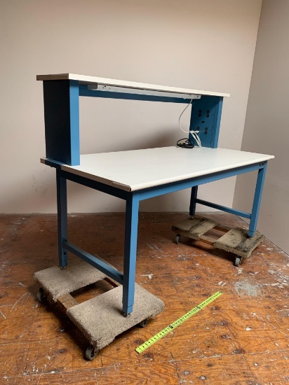 IAC Industries Industrial Illuminated Workbench 72" x 36" x 54"