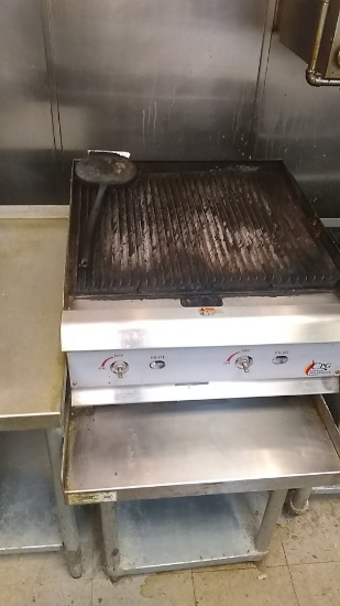 CPG Cooking Performance Group 2' char gas grill