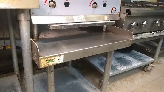 Regency Stainless steel 2' x 30" equipment stand
