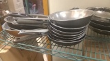 Metal used kitchen Sause pans