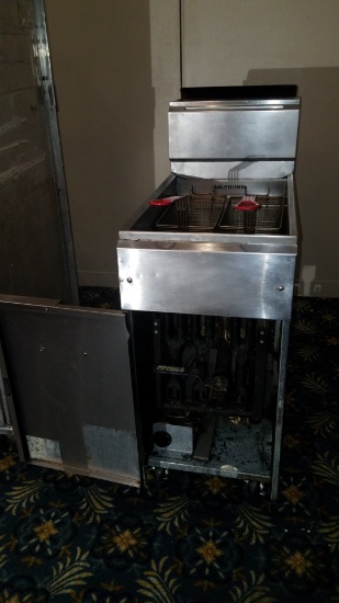 Imperial 40LBS deep with stainless steel frame Gas Fryer