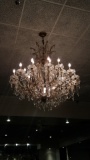 25 Lighted Large Crystal Chandelier