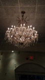 25 Lighted Large Crystal Chandelier