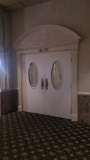 Etched Doors with Hinges( crown molding Optional)