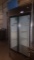 True # TSD-33G double glass sliding doors reach-In refrigerator with LED li