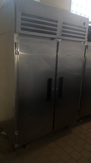 Victory # RAA-2D-59 double door stainless steel freezer