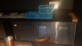 True # Tbb Refrigerated back bar cooler with two solid stainless steel door