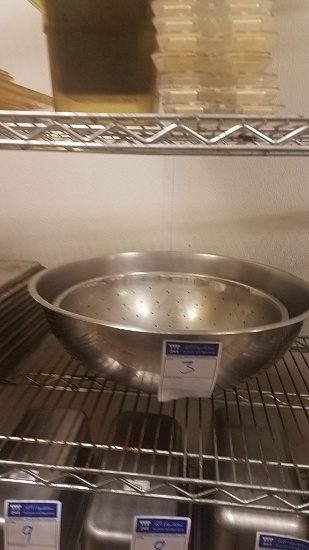Stainless steel bowls