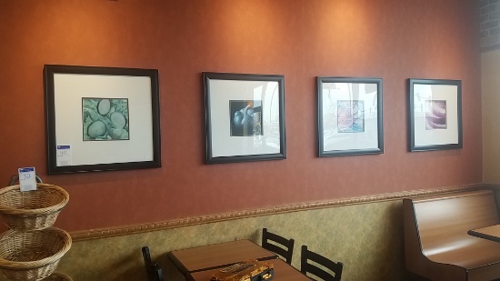 Framed photos