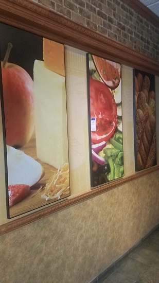 Framed photos