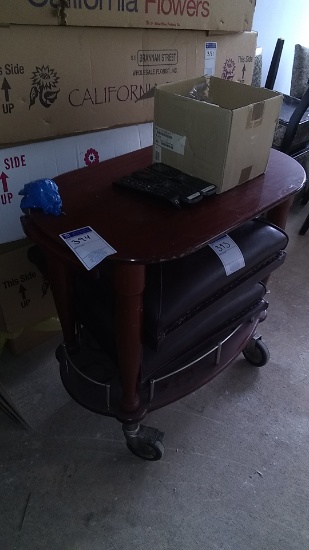 Serving cart