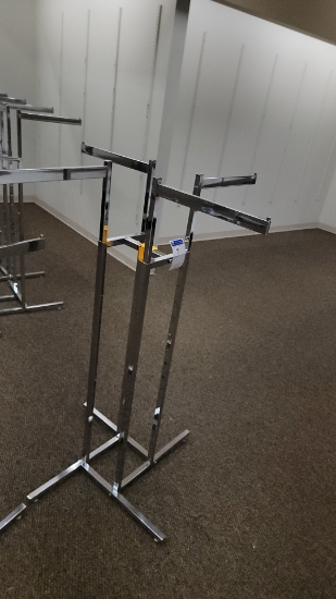 Four pole chrome racks