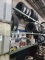Metal warehouse pallet racking Sold per section