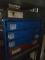 Metal bins of plugs, bolts and more