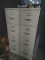 Metal 4 drawer filing cabinets
