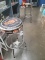 Chrome framed stool