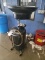 Pressurized used oil drain tank